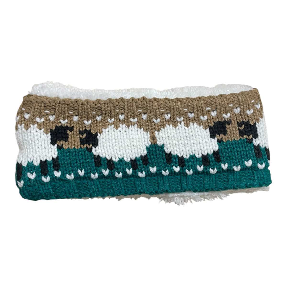 Dual Purpose Knit Sheep Headbands / Scarves (Unisex)