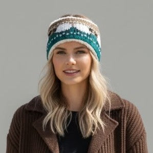 Dual Purpose Knit Sheep Headbands / Scarves (Unisex)