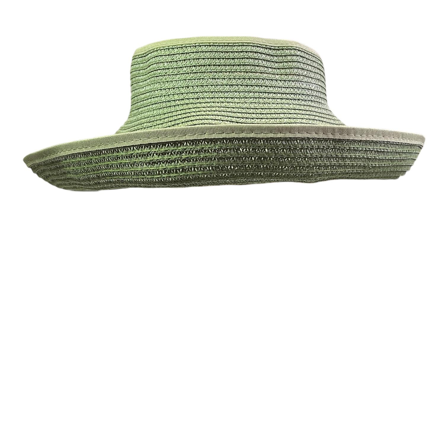 Wide Brimmed Straw Summer Visor