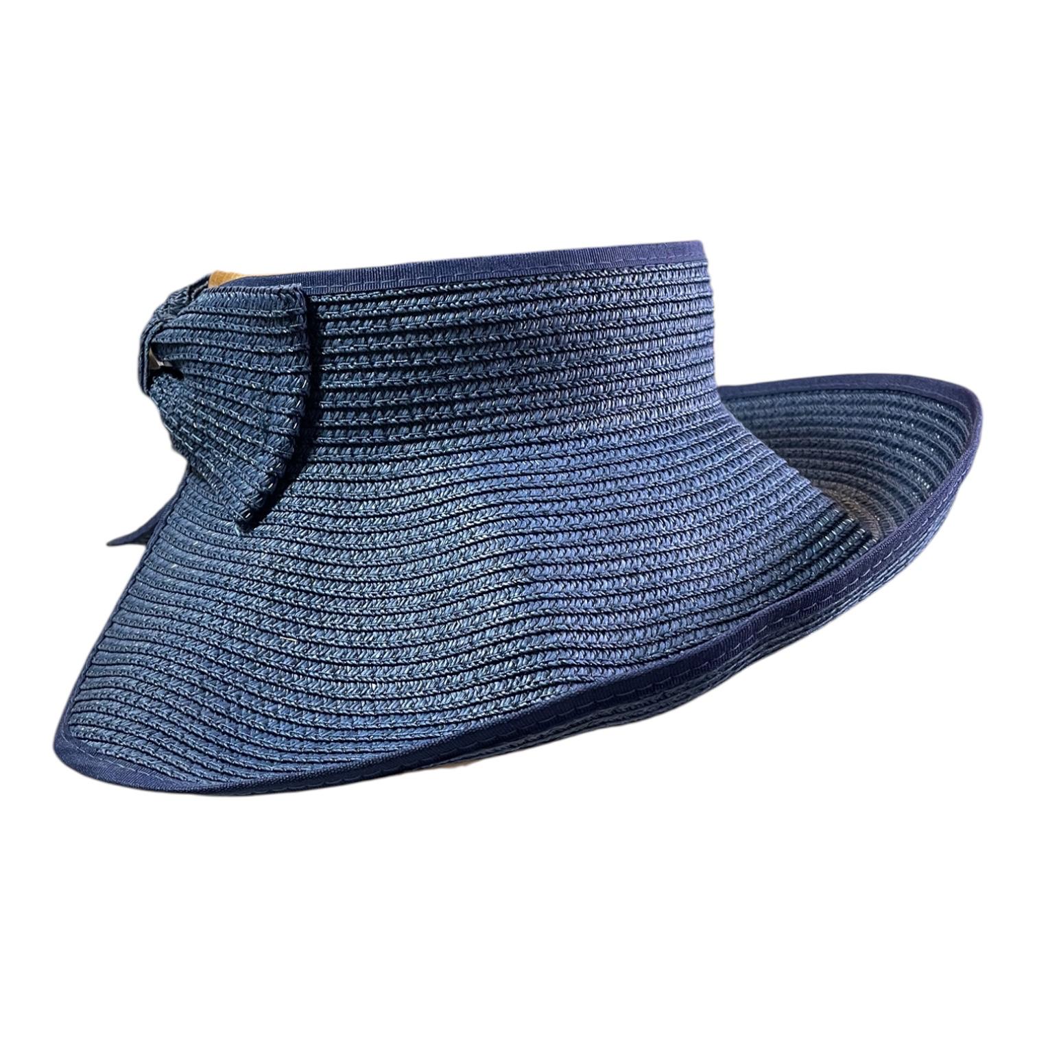 Wide Brimmed Straw Summer Visor